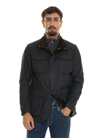 Field jacket Ogston jkt Blu Barbour Uomo