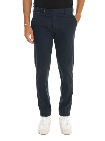 Pantalone modello chino MORELLO Blu Berwich Uomo