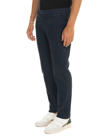 Pantalone modello chino MORELLO Blu Berwich Uomo