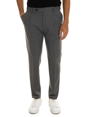 Pantalone modello chino X-RETRO Grigio medio Berwich Uomo