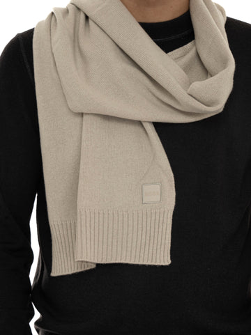 Sciarpa AKAIO-R Beige BOSS Uomo