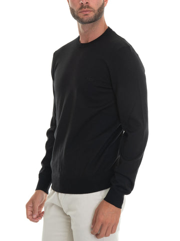 BOTTO-L Crewneck Sweater Black BOSS Men