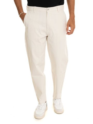 Pantalone modello chino Panna BOSS Uomo