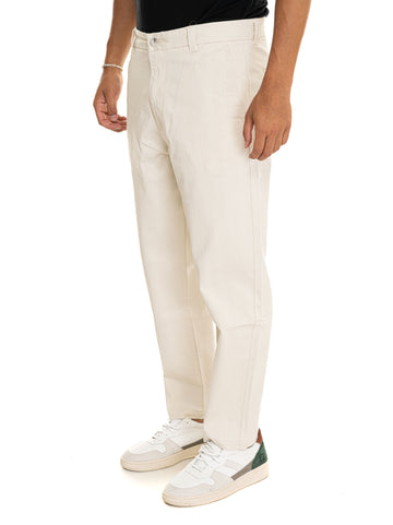 Pantalone modello chino Panna BOSS Uomo