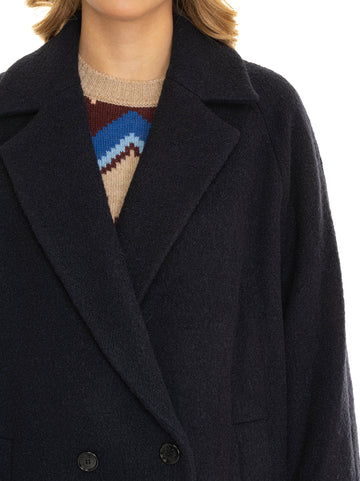 BOSS Women's Blue Warm Jacket