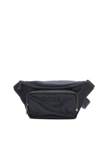 BOSS Men's Blue Bum Bag