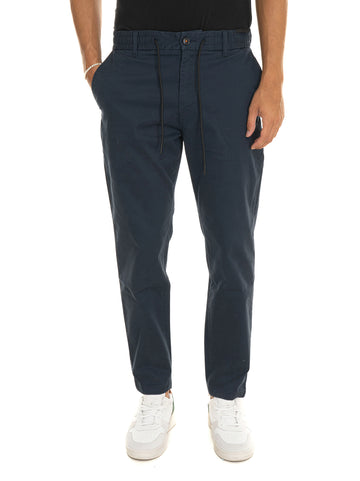 Pantalaccio in cotone  CHINO-TAPERED-DS-1 Blu BOSS Uomo