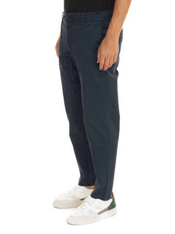 Pantalaccio in cotone  CHINO-TAPERED-DS-1 Blu BOSS Uomo