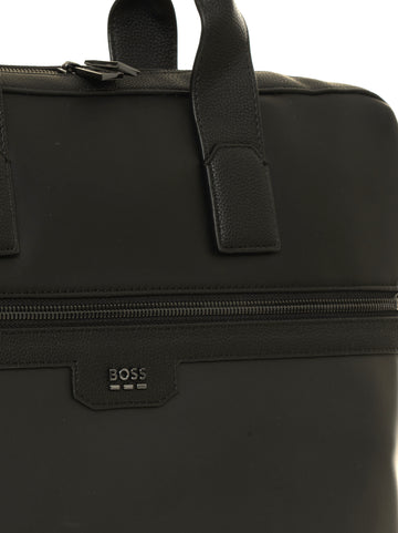 Cartella professionale con 1 scomparto  JARETH-DOC-CASE Nero BOSS Uomo