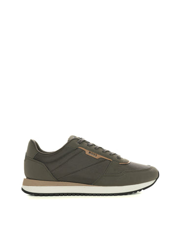 Sneakers con lacci KAI-RUNN-NUPNY Verde BOSS Uomo