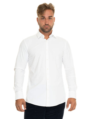 Camicia classica da uomo Bianco BOSS Uomo