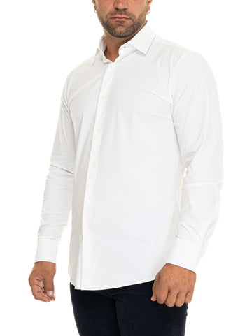 Camicia classica da uomo Bianco BOSS Uomo