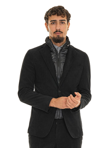 P-HANRY-BIB Velvet Jacket Black BOSS Men