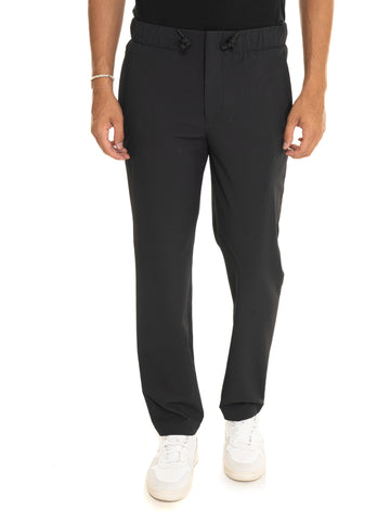 Pantaloni stretch Nero BOSS Uomo