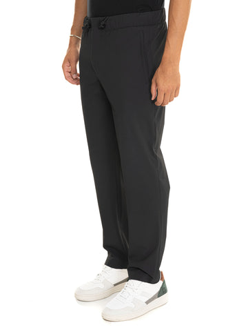 Pantaloni stretch Nero BOSS Uomo