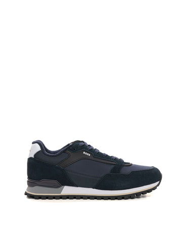 BOSS Men's Blue Sneakers