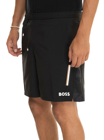 Shorts Nero BOSS Uomo