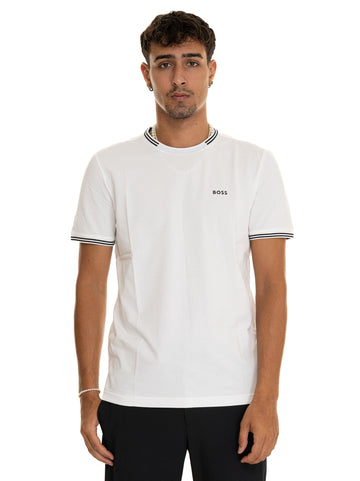 T-shirt Bianco BOSS Uomo