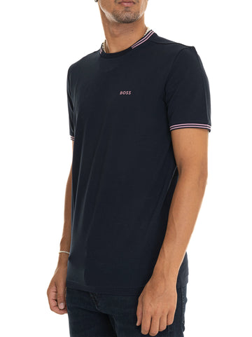 T-shirt Blu BOSS Uomo