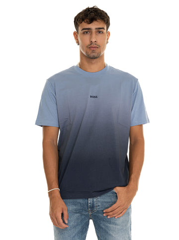 T-shirt Azzurro BOSS Uomo