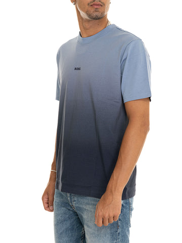 T-shirt Azzurro BOSS Uomo