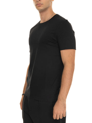 TESSLER150 Crew Neck T-Shirt Black BOSS Men