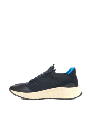 Sneakers alta TTNMEVO-SLON-KNRSD Blu BOSS Uomo