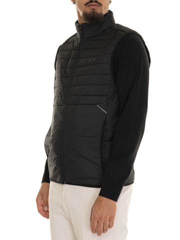 BOSS Men's V-THOR2 Black Vest