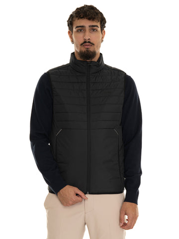 BOSS Men's V-THOR2 Blue Vest