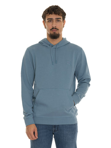 WETALK Sweatshirt Light Blue BOSS Men