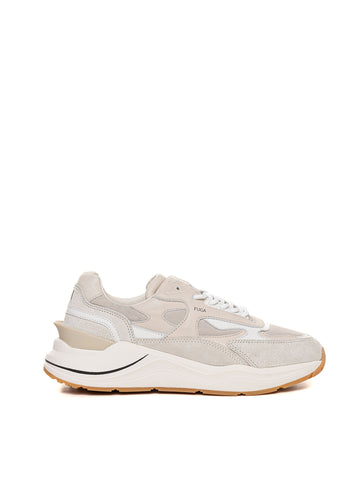 Sneakers high Fuga nylon White-beige DATE Men