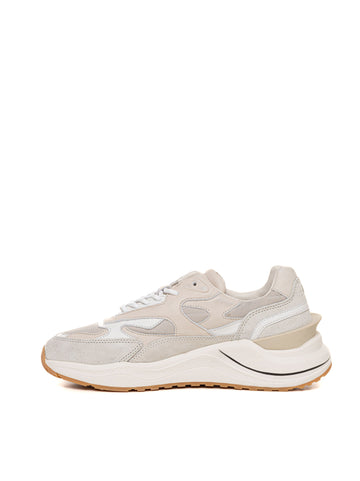 Sneakers high Fuga nylon White-beige DATE Men