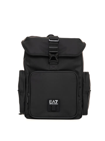 Black Backpack EA7 Man