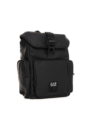 Black Backpack EA7 Man