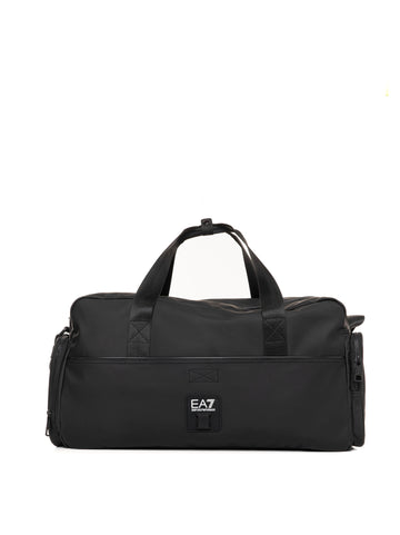 EA7 Men's Black Travel Bag