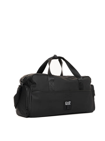 EA7 Men's Black Travel Bag