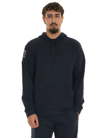 EA7 Men's Blue Sweatshirt