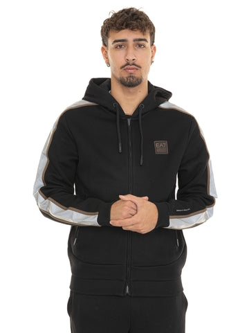 EA7 Men's Black Sweatshirt