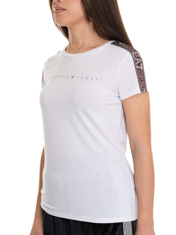 T-shirt Bianco EA7 Donna