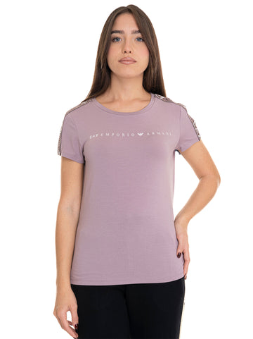 Pink EA7 Women's T-shirt