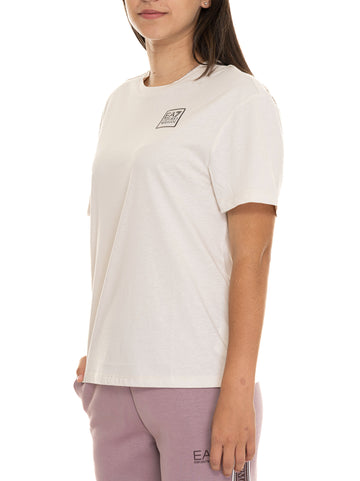 T-shirt Bianco EA7 Donna