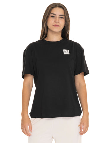 T-shirt Black EA7 Woman