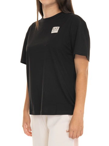 T-shirt Nero EA7 Donna