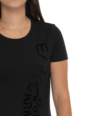 T-shirt Black EA7 Woman