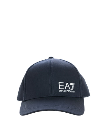 Cap with visor Blue EA7 Man