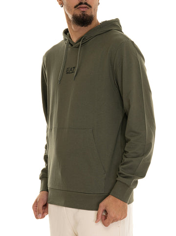 EA7 Men's Green Sweatshirt