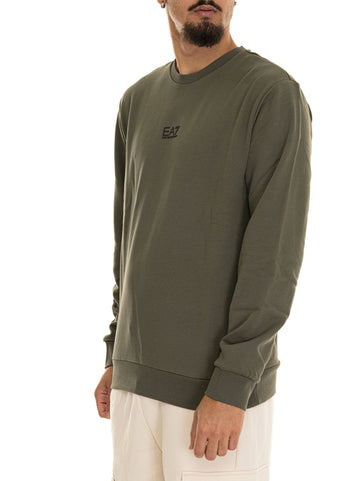 EA7 Men's Green Sweatshirt