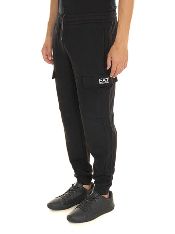 Pantalone cargo Nero EA7 Uomo