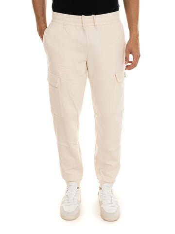 EA7 Men's Cream Cargo Pants