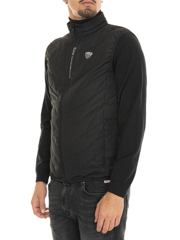 Gilet Nero EA7 Uomo